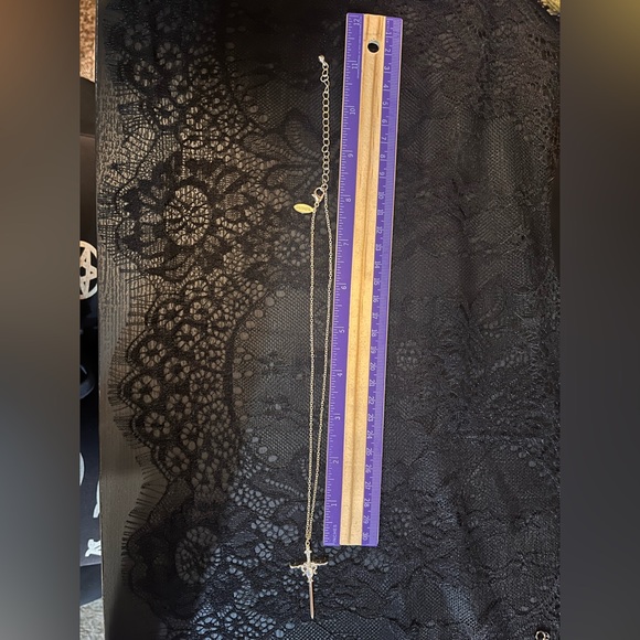 Galentine Opal Sword Necklace - Picture 2 of 4